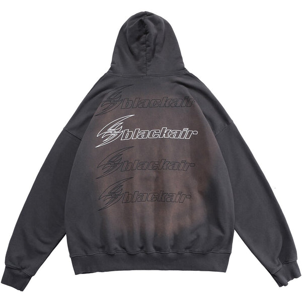 Men Funny Bear Letter Print Hoodie Sweatshirt Men Casual Cozy Oversized Pullover High Street Harajuku Couple Streetwear