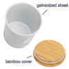 3 Pcs Storage Bin Food Container Snack Canister Set Coffee Bean Tea Sugar Box With Seal Lid Kitchen Food Organization Jar | Vimost Shop.