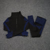 Women Yoga 2/3PCS Seamless Zipper Yoga Suit GYM Workout Sportswear Fitness Clothing Fitness Long Sleeve Top High Waist Set | Vimost Shop.