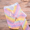 Women Sexy Colorful Crochet Bikini Pants Set Cover-up Sexy Tassel Beach See Through Wide Leg Pants Sea Trouser Bottoms Suit | Vimost Shop.