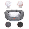 Soft Dog Bed Sleeping Gary Sofa Hondenmand Waterproof Cushion Mat For Pets Puppy Cat Cotton Pillow Pet Supplies | Vimost Shop.