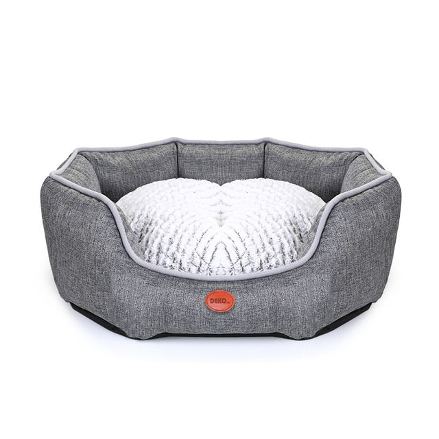Soft Dog Bed Sleeping Gary Sofa Hondenmand Waterproof Cushion Mat For Pets Puppy Cat Cotton Pillow Pet Supplies | Vimost Shop.