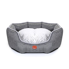 Soft Dog Bed Sleeping Gary Sofa Hondenmand Waterproof Cushion Mat For Pets Puppy Cat Cotton Pillow Pet Supplies