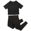 2pcs/set Women Sport Suit Yoga Set Gym Workout Clothes Long Sleeve Shirt Fitness Crop Top + High Waist Energy Seamless Leggings | Vimost Shop.
