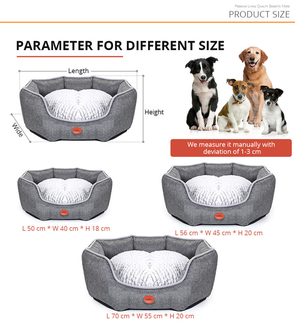 Soft Dog Bed Sleeping Gary Sofa Hondenmand Waterproof Cushion Mat For Pets Puppy Cat Cotton Pillow Pet Supplies | Vimost Shop.