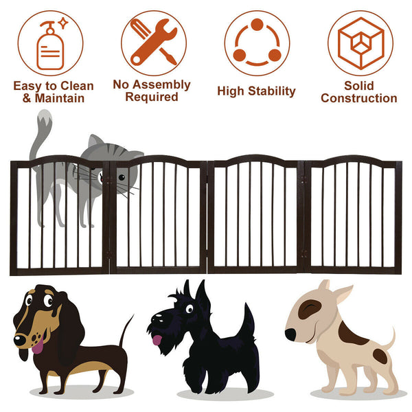 Solid Construction Foldable Portable Design Dog Fences 24