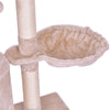 56" Condo Scratching Posts Ladder Cat Play Tree  Cats Tree Kitten House Furniture PS7009BE | Vimost Shop.