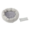 Removable Cat Bed Soft Velvet Gray Pet Beds for Dog Puppy Cat Sleeping Cushion House Cats Mat with Free Pillow Pet Supplies | Vimost Shop.