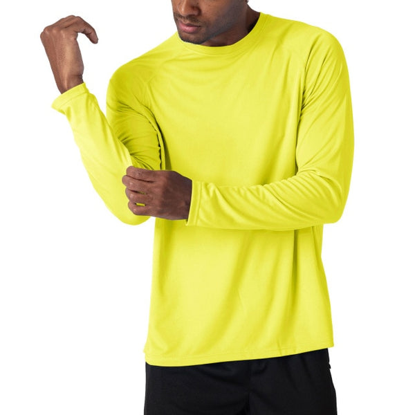 Men's Sun Protection T-shirts Summer UPF 50+ Long Sleeve Performance Quick Dry Breathable Hiking Fish T-shirts UV-Proof | Vimost Shop.