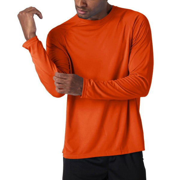Men's Sun Protection T-shirts Summer UPF 50+ Long Sleeve Performance Quick Dry Breathable Hiking Fish T-shirts UV-Proof | Vimost Shop.