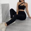 Sportwear Women Yoga Sets Fitness Wear 2peice Suits High Waist Legging Top Bra Gym Running Clothing Outfit Sport Suit | Vimost Shop.
