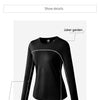 Thermal Sports Suits Women Workout Yoga Set Fitness Clothing High Waist Running Pants Gym Leggings Long Sleeve Crop Top Shirts | Vimost Shop.