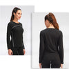 Thermal Sports Suits Women Workout Yoga Set Fitness Clothing High Waist Running Pants Gym Leggings Long Sleeve Crop Top Shirts | Vimost Shop.