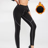 Thermal Sports Suits Women Workout Yoga Set Fitness Clothing High Waist Running Pants Gym Leggings Long Sleeve Crop Top Shirts | Vimost Shop.
