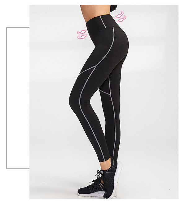 Thermal Sports Suits Women Workout Yoga Set Fitness Clothing High Waist Running Pants Gym Leggings Long Sleeve Crop Top Shirts | Vimost Shop.
