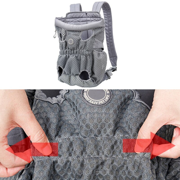 Pet Dog Carrier Backpack Breathable Outdoor Travel Products Bags For Small Medium Dog Cat Chihuahua Pets Mesh Shoulder | Vimost Shop.