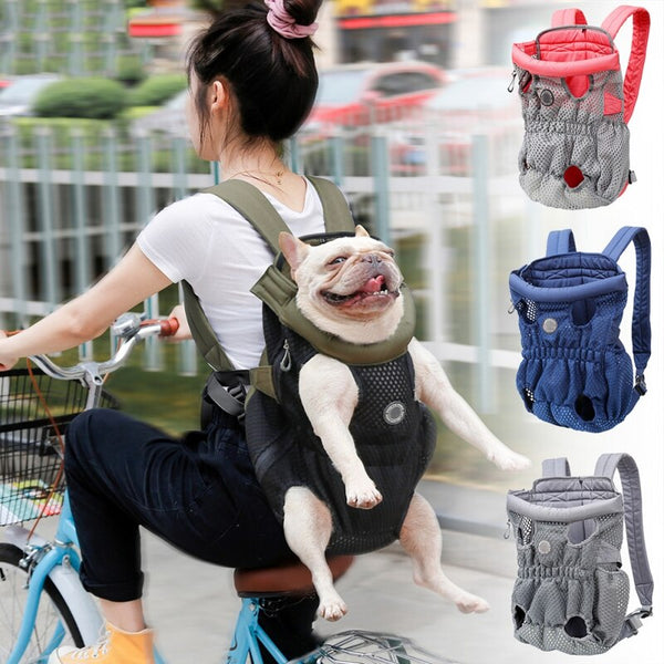Pet Dog Carrier Backpack Breathable Outdoor Travel Products Bags For Small Medium Dog Cat Chihuahua Pets Mesh Shoulder | Vimost Shop.
