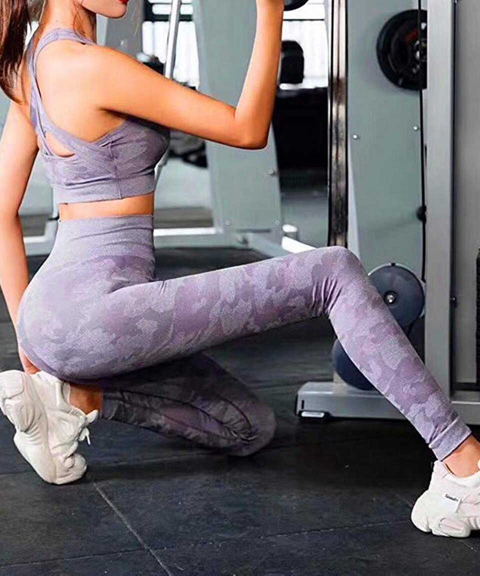 Yoga Bra Crop Tops Gym Seamless Sports Bras Fitness Padded Brassiere Workout Tank Top Running Short Vest Athletic Underwear | Vimost Shop.