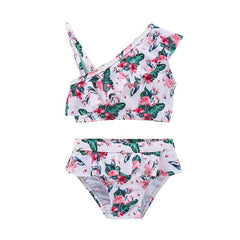 Baby Girl Swimwear Summer Floral Sling Shorts Two Piece Outfits for Girls Boutique Infant Bath Tub Set