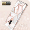 For Samsung Galaxy S9 Plus Case Cosmo Full-Body Glitter Marble Bumper Protective Cover with Built-in Screen Protector | Vimost Shop.