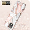 For Google Pixel 4 XL Case 6.3 inch (2019) Cosmo Full-Body Glitter Marble Bumper Case with Built-in Screen Protector | Vimost Shop.