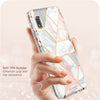 For Samsung Galaxy A10e Case Cosmo Full-Body Glitter Marble Bumper Case with Built-in Screen Protector | Vimost Shop.