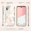 For Samsung Galaxy A10e Case Cosmo Full-Body Glitter Marble Bumper Case with Built-in Screen Protector | Vimost Shop.