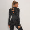 Yoga Crop Tops Women Long Sleeves T-shirts Gym Clothing Sportswear Fitness Tank Tops Workout Shirts Running Cropped Tracksuit | Vimost Shop.