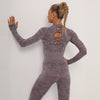 Yoga Crop Tops Women Long Sleeves T-shirts Gym Clothing Sportswear Fitness Tank Tops Workout Shirts Running Cropped Tracksuit | Vimost Shop.