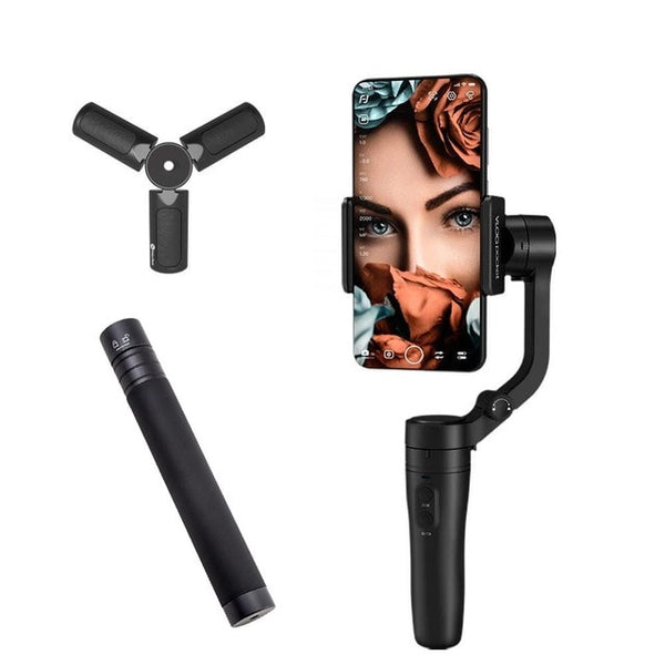 Official Vlog Pocket 3-Axis Handheld Gimbal Smartpho Stabilizer Selfie Stick for iPhone 12,11,X, Samsung S20, XIAOMI | Vimost Shop.