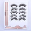 5 Pairs Magnetic Eyelashs Set Magnet Liquid Eyeliner & Magnetic Lashes & Tweezer Set Waterproof Long Lasting Faux Cils | Vimost Shop.