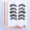 5 Pairs Magnetic Eyelashs Set Magnet Liquid Eyeliner & Magnetic Lashes & Tweezer Set Waterproof Long Lasting Faux Cils | Vimost Shop.