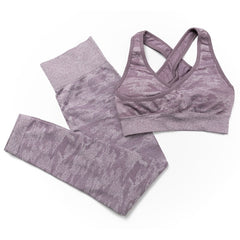 Sport Suits Yoga Sets Gym Clothing Fitness Leggings Seamless Sportswear Workout Crop Top Yoga Pants Sports Bra Outfits Tracksuit