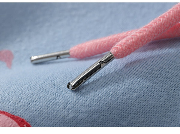 Anime Manga Sexy Girl Punk Letter Print Hoodies Men Casual Loose Sweatshirt Streetwear Japanese Harajuku Otaku Pullover