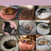 Soft Pet Dog Bed Round Winter warm Long Plush Dog House Cushion Cat Beds Mats Sofa for Samll large Dogs kennel Pet supplies | Vimost Shop.