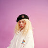 Monkey King Embroidery Casual Oversize Hoodies Sweatshirt Women,Spring Full Sleeve Korean Female,Daily Teddy Top