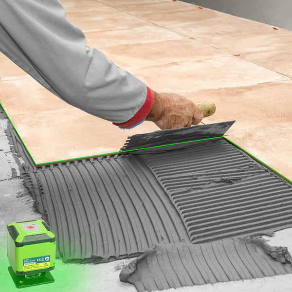 Floor Laser Level Green Beam Installation Laser with Line-Switching Mode for Tile Laying Square Leveling Cross Line Laser | Vimost Shop.