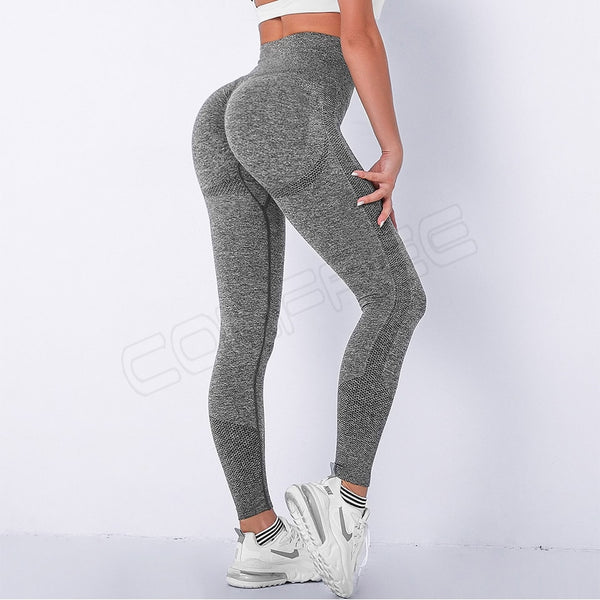 Yoga Pants Scrunched Booty Leggings for Women Workout Running Tights High Waist Sports Leggings Gym Sportswear Fitness Trousers | Vimost Shop.