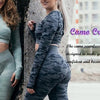 3Pcs Yoga Set Sport Suits Gym Wear Seamless Sportswear Workout Leggings Sports Bra Long Sleeves Crop Tops Fitness Clothing | Vimost Shop.