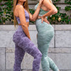 3Pcs Yoga Set Sport Suits Gym Wear Seamless Sportswear Workout Leggings Sports Bra Long Sleeves Crop Tops Fitness Clothing | Vimost Shop.