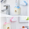 Cloud Toothbrush Holder Multifunction Toothpaste Toothbrush Storage Bathroom Accessories Child Convenient Toothpaste Dispenser | Vimost Shop.