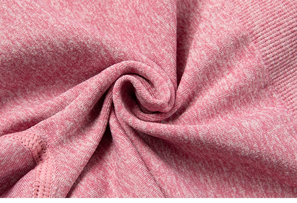 Yoga Crop Tops Women Long Sleeve Running Shirts Sport T-shirts Workout Tanks Fitness Sportswear Gym Clothing Seamless Cropped | Vimost Shop.