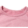 Yoga Crop Tops Women Long Sleeve Running Shirts Sport T-shirts Workout Tanks Fitness Sportswear Gym Clothing Seamless Cropped | Vimost Shop.