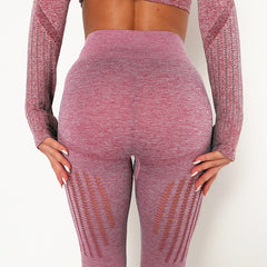 Booty Enhancing Yoga Pants Hollow Out Gym Sport Leggings High Waist Fitness Tights Workout Running Sweatpants Jogging Trousers