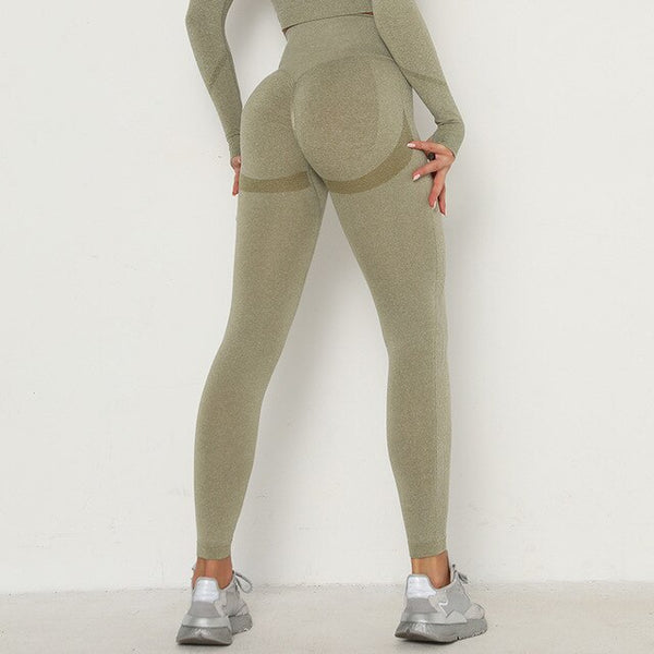 Women Yoga Pants Gym Fitness Leggings Workout Leggins High Waist Seamless Tights Sport Running Activewear Girl Sportswear | Vimost Shop.