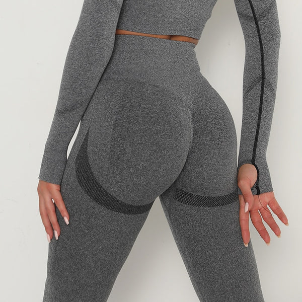 Women Yoga Pants Gym Fitness Leggings Workout Leggins High Waist Seamless Tights Sport Running Activewear Girl Sportswear | Vimost Shop.