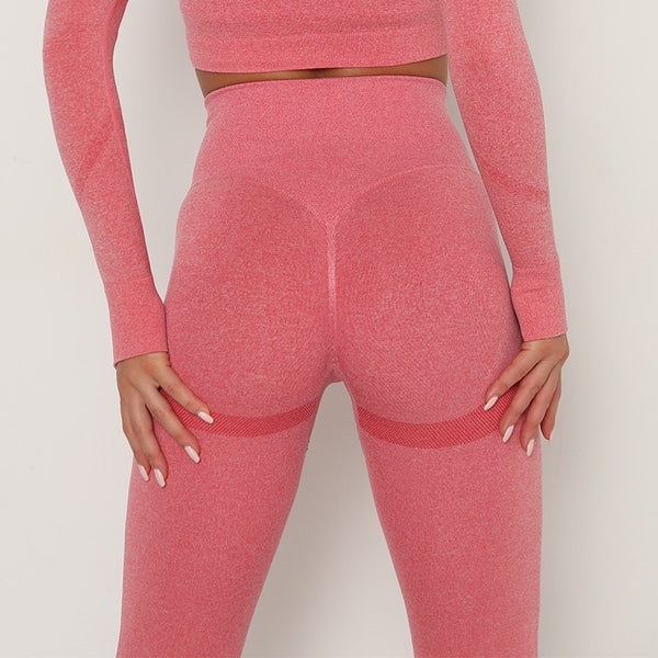 Women Yoga Pants Gym Fitness Leggings Workout Leggins High Waist Seamless Tights Sport Running Activewear Girl Sportswear | Vimost Shop.