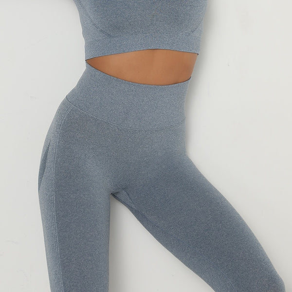 Women Yoga Pants Gym Fitness Leggings Workout Leggins High Waist Seamless Tights Sport Running Activewear Girl Sportswear | Vimost Shop.