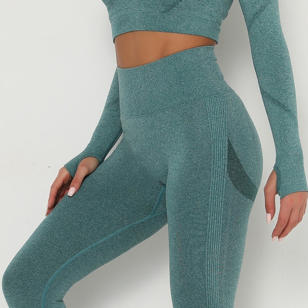 Women Yoga Pants Gym Fitness Leggings Workout Leggins High Waist Seamless Tights Sport Running Activewear Girl Sportswear | Vimost Shop.