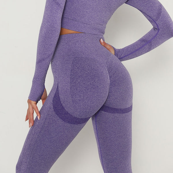 Women Yoga Pants Gym Fitness Leggings Workout Leggins High Waist Seamless Tights Sport Running Activewear Girl Sportswear | Vimost Shop.